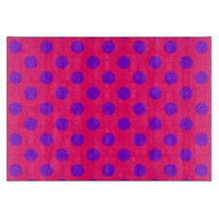 Pois violets sur cerise