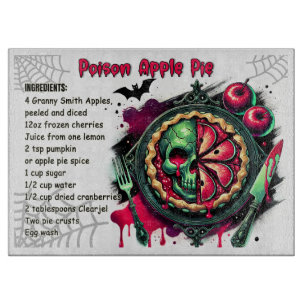 Planche À Découper Poison Pomme Pie - Une tranche sinistre d'Hallowee