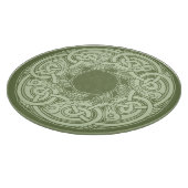 Planche À Découper Poisson à nouer celtique en vert (Coin)