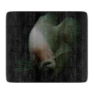 Planche À Découper Poisson dans le portrait de réservoir