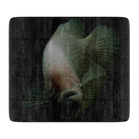 Planche À Découper Poisson dans le portrait de réservoir (Devant)