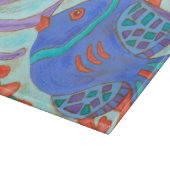 Planche À Découper Poisson de couleur pop (Coin)