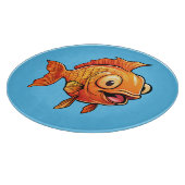 Planche À Découper Poisson d'or (Coin)