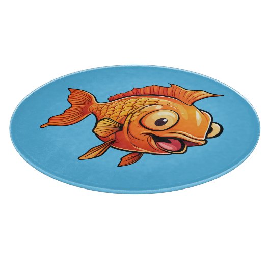 Planche À Découper Poisson d'or (Coin)