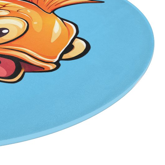 Planche À Découper Poisson d'or (Coin)