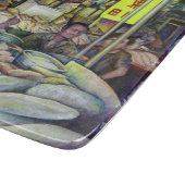 Planche À Découper Poisson fin frais du vendredi, Singapour (Coin)