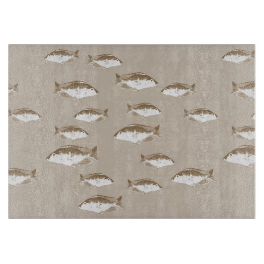 Planche À Découper Poisson sépien (Devant)