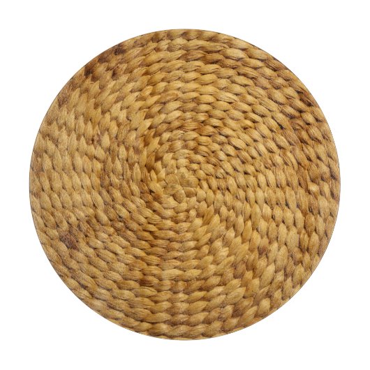 Planche À Découper Poitrine tissée : Authenticité Brown texturée (Devant)