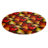 Planche À Découper Poivrons rouges et jaunes (Coin)