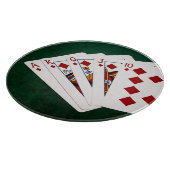 Planche À Découper Poker Hands - Brosse Royale - Costume Diamants (Coin)