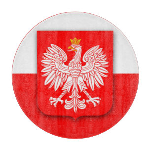 Planche À Découper Pologne Drapeau Patriotique Polska Voyage Europe
