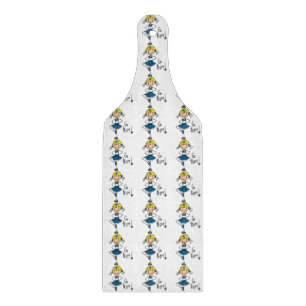 Planche À Découper Pom-Pom Girl Équipe Bleue Allez