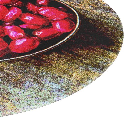 Planche À Découper "Pomegranates Heart Fruit" Belle Photo. Commandez  (Coin)