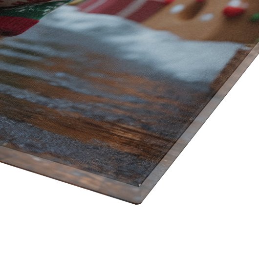 Planche À Découper Pomeranian Dogs Christmas Snow Holiday (Coin)