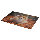 Planche À Découper Poméranie en automne Feuilles Automne Inspire (Coin)
