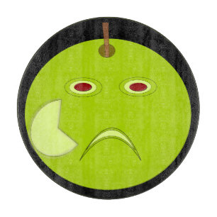 Planche À Découper Pomme maléfique avec Scar Halloween Cutboard