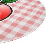 Planche À Découper Pomme Rouge Sucrée (Coin)