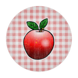 Planche À Découper Pomme Rouge Sucrée