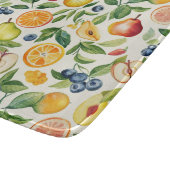 Planche À Découper Pommes Poires Myrtilles Oranges Citron Lime Fruits (Coin)