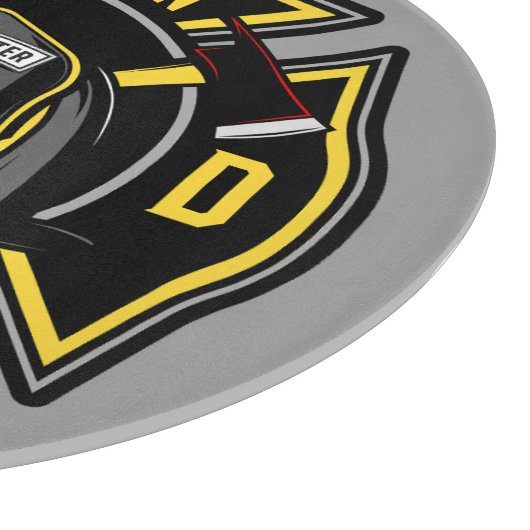 Planche À Découper Pompier AJOUTER LE NOM L'équipe de Secourt du serv (Coin)