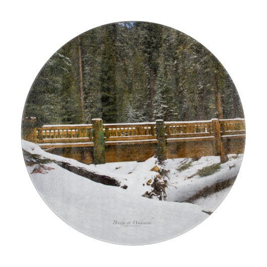 Planche À Découper Pont à Wuksachi (Devant)