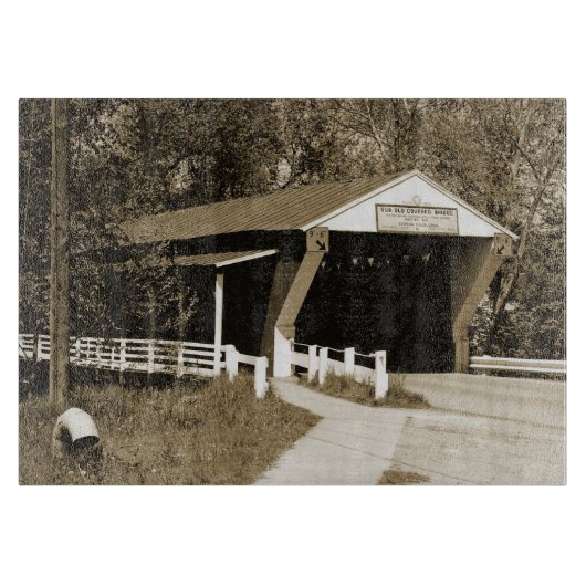 Planche À Découper Pont couvert (Devant)