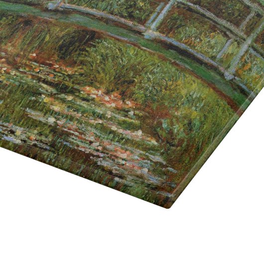 Planche À Découper Pont français de Monet Giverney (Coin)