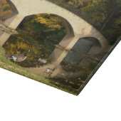 Planche À Découper Pont Rainbow à l'automne au Grove City College (Coin)