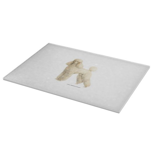 Planche À Découper Poodle — Clip de chiot (Coin)