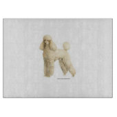 Planche À Découper Poodle — Clip de chiot (Devant)