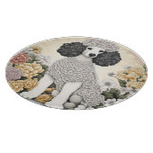 Planche À Découper Poodle en Fleurs Whimsical (Coin)
