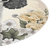 Planche À Découper Poodle en Fleurs Whimsical (Coin)