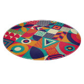 Planche À Découper Pop formes géométriques abstraites, motif transpar (Coin)