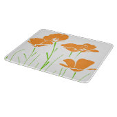 Planche À Découper Poppies californiennes à cinq mains (Coin)