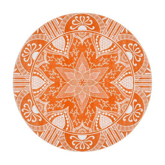 Planche À Découper Poppy Mandala (Devant)