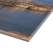Planche À Découper Port de Sliema et gratte-ciel à Malte (Coin)