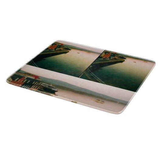 Planche À Découper Port of Tobermory, Isle of Mull, Scotland (Coin)