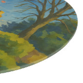 Planche À Découper Porte Blossom - Peinture Jardin Enchantée (Coin)