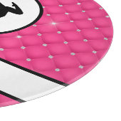 Planche À Découper Porte-main en pierre de fer recouverte de roses ch (Coin)