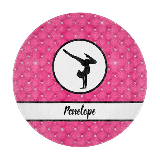 Planche À Découper Porte-main en pierre de fer recouverte de roses ch (Devant)