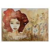 Planche À Découper Portrait abstrait 3 (Devant)