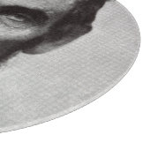 Planche À Découper Portrait d'Abe Lincoln 2 (Coin)