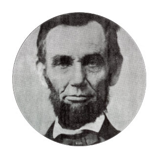 Planche À Découper Portrait d'Abe Lincoln 2