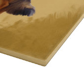 Planche À Découper Portrait d'aquarelle de chien berger allemand (Coin)