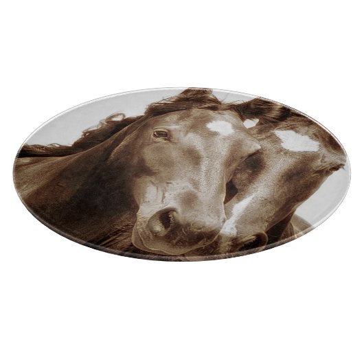 Planche À Découper Portrait de cheval III (Coin)