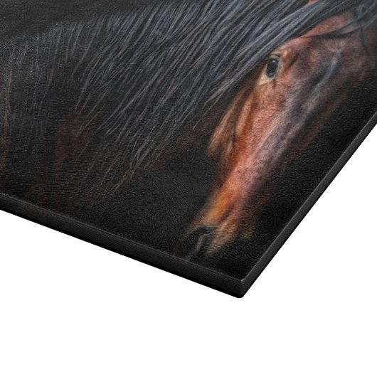 Planche À Découper Portrait de cheval VII (Coin)