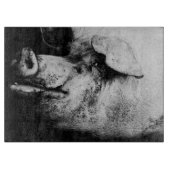 Planche À Découper portrait de cochon (Devant)