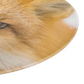 Planche À Découper Portrait de renard roux (Coin)