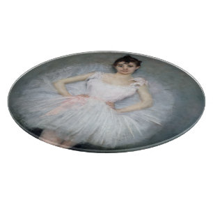 Planche À Découper Portrait d'une jeune ballerine