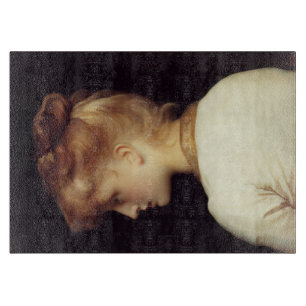 Planche À Découper Portrait féminin de Behind (par Frederic Leighton)
